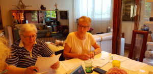 10_ans_Gaby Gonzenbach Marie-Claire Morel , secrétaire